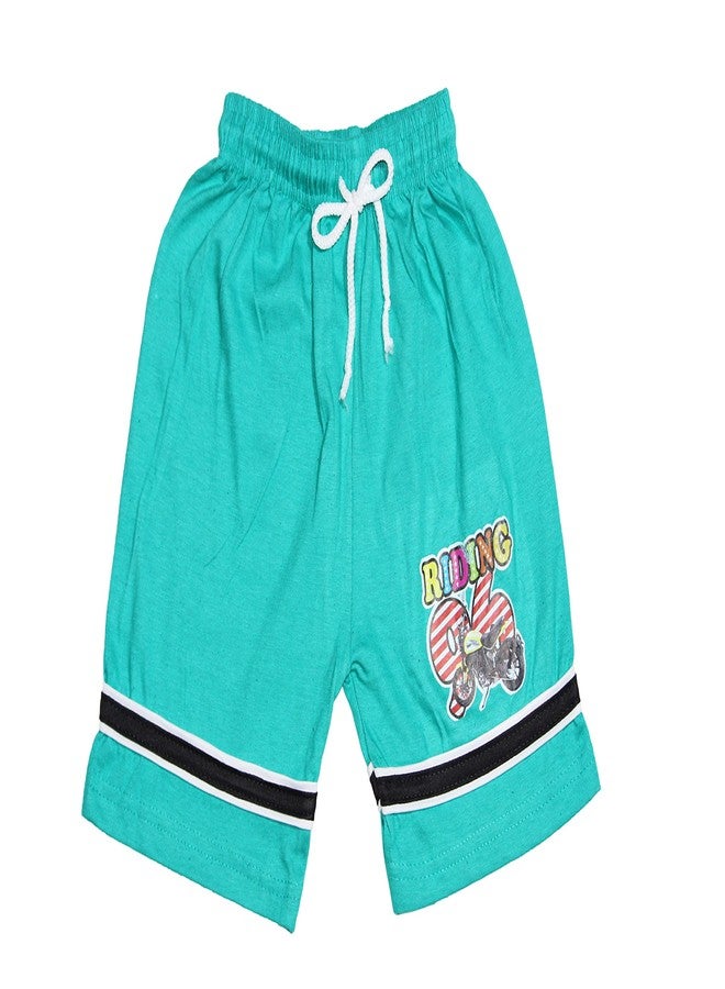 CHACKO Printed Shorts for Boys and Girls - Regular Fit Shorts for Boys and Girls Multicolor (Pack of 4)_2-3 Year(Multicolour_2) - Image 2