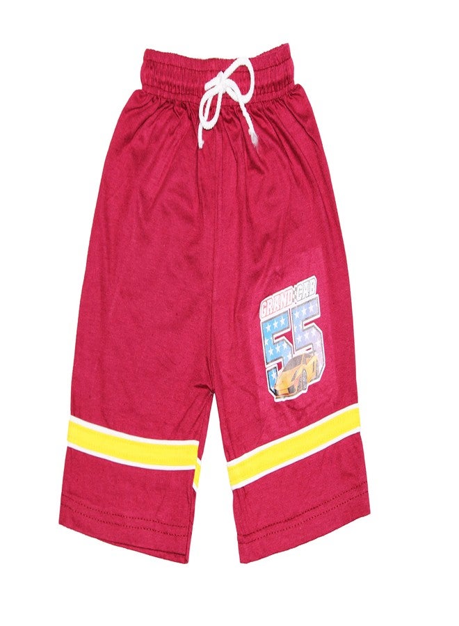 CHACKO Printed Shorts for Boys and Girls - Regular Fit Shorts for Boys and Girls Multicolor (Pack of 4)_2-3 Year(Multicolour_2) - Image 3