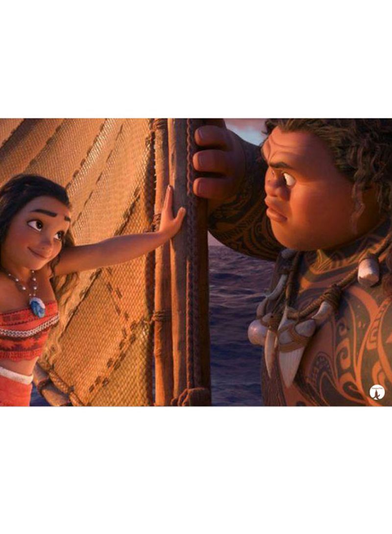 Metal Plate Of Disney Poster Multicolour