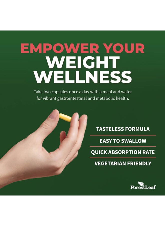 ForestLeaf - Berberine Supplement 1300mg per Serving- 97% Tested Ultra High Potency Berberine HCl with Ceylon Cinnamon, Bitter Melon & Gymnema, 10:1 Extract Berberis Supplements, Weight Management, 90 Veggie Caps - Image 1