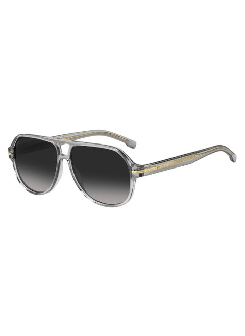 Men's UV Protection Sunglasses Boss 1507/S Grey 49.5 - Lens Size: 59 Mm