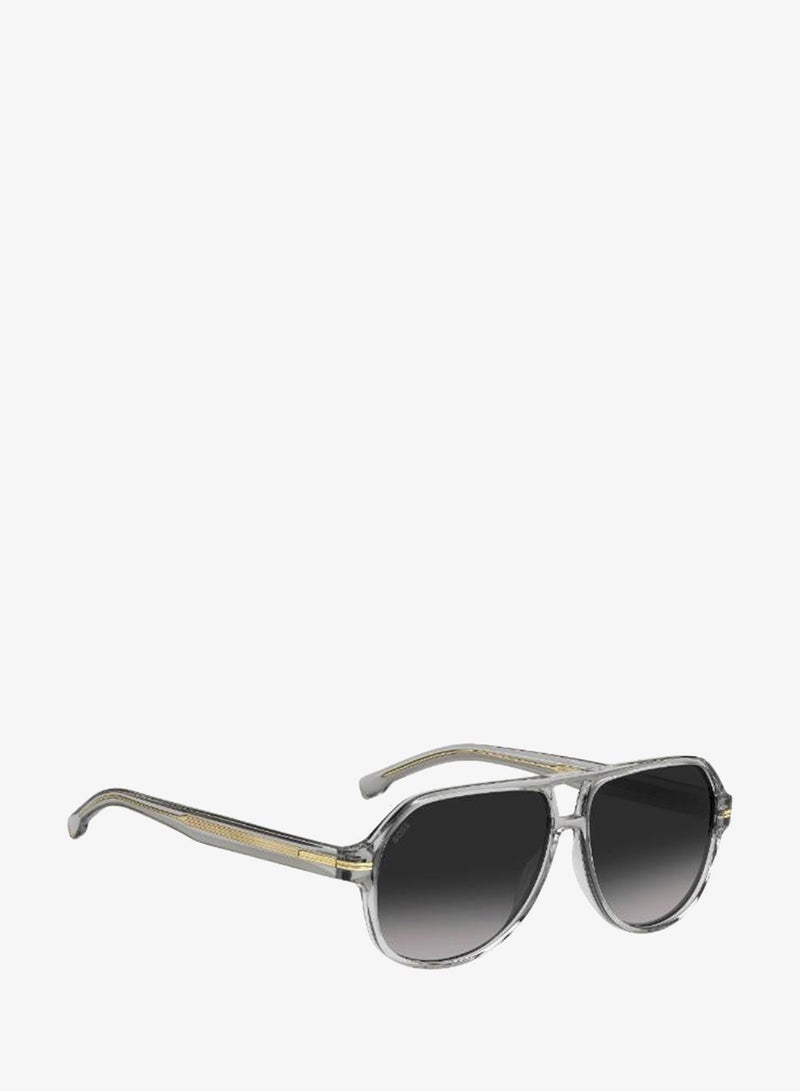 BOSS Men's UV Protection Sunglasses Boss 1507/S Grey 49.5 - Lens Size: 59 Mm - Image 2
