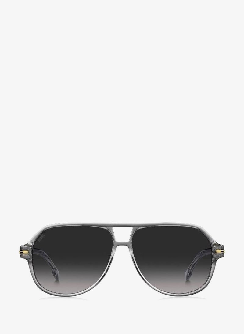 BOSS Men's UV Protection Sunglasses Boss 1507/S Grey 49.5 - Lens Size: 59 Mm - Image 3
