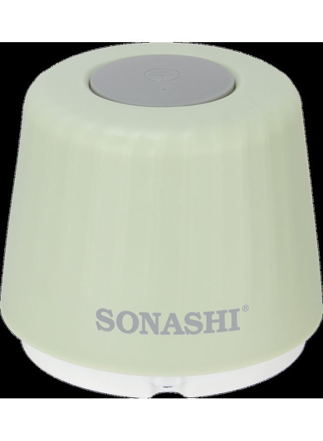 SONASHI Rechargeable Mini Chopper - Bowl Capacity of 350ML | Portable Food Cutter Mincer for Dicing, Ginger, Chilli, Fruits, Onions, Vegetable |  Stainless Steel Blades with Detachable Design for Easy Cleaning 350 ml 30 W SMC-15 Aqua - Image 5