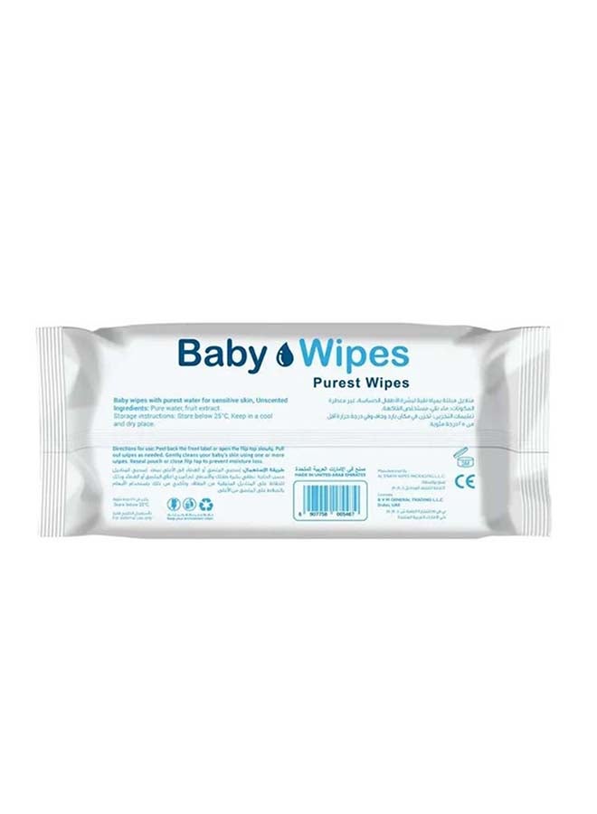 Pixie-Baby Wipes Purest Baby Wipes 72pcs - Image 2