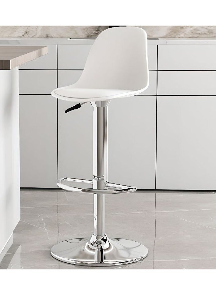 DubaiGallery NORDIC BAR CHAIR LIGHT LUXURY HOME ISLAND GOLDEN BAR STOOL MODERN MINIMALIST HIGH CHAIR BAR CHAIR BACK BAR STOOL  - Image 1