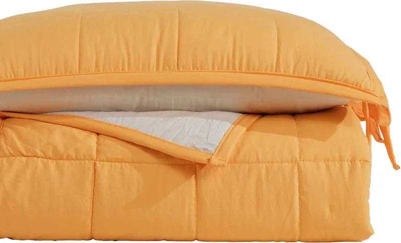 Elart Madelyn Double Bed Set 6 Piece Yellow