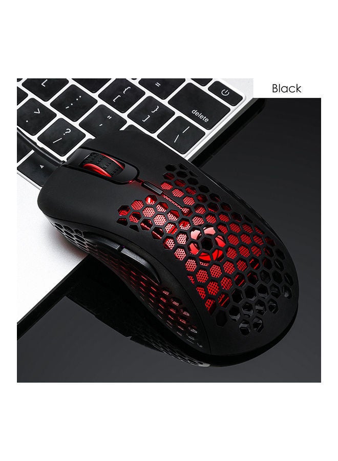 NIBEMINENT Mouse With USB Port Black  - Image 2