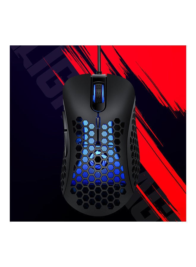 NIBEMINENT Mouse With USB Port Black  - Image 1