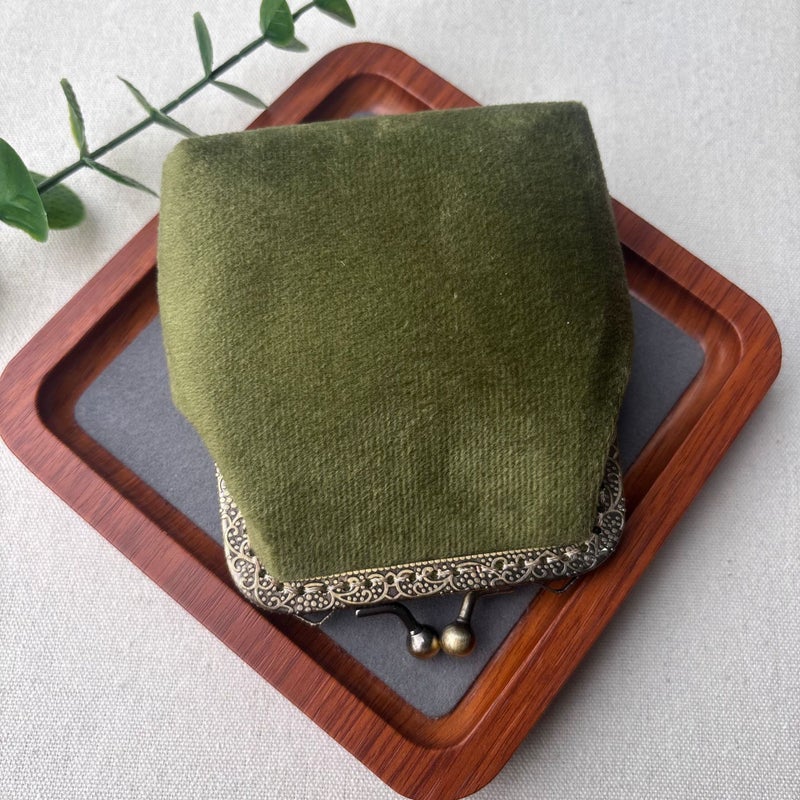 Chinese Style Retro Embroidery Song Brocade Handmade Brocade Cotton Fabric Clasp Coin Purse National Style Gift Versatile - Image 5