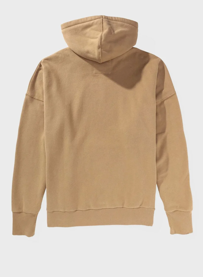 American Eagle Pocket Detailed Hoodie