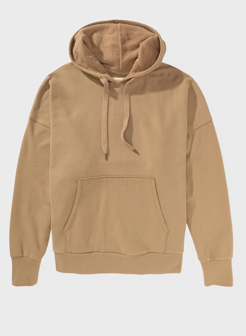American Eagle Pocket Detailed Hoodie
