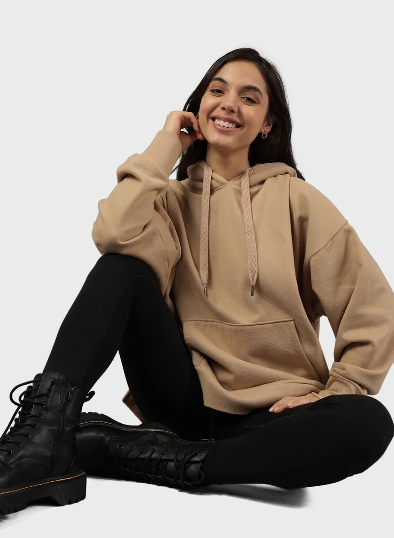 American Eagle Pocket Detailed Hoodie