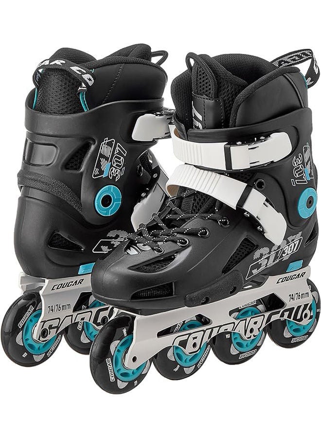 Cougar Roller Skates For Adult Adjustable Four-Wheel With Adjustment Tools Size 41 - Image 3
