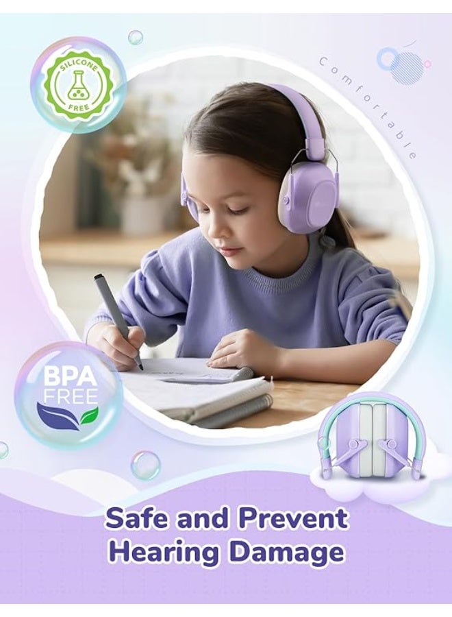 آيكليفير سلامة الأطفال، تقليل الضوضاء، إلغاء ضوضاء الأذن، حماية السمع لمرضى التوحد، مساعدة التركيز الحسي - Image 2
