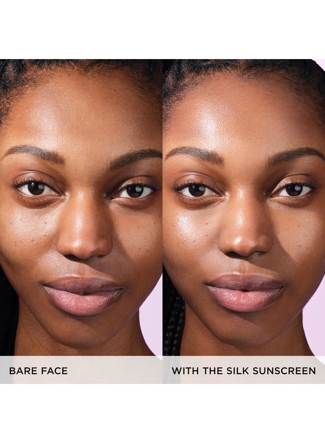 TATCHA The Silk Sunscreen | Broad Spectrum SPF 50 PA++++, Weightless, Hydrating Mineral Sunscreen, New & Improved Packaging, 50 ml - Image 4