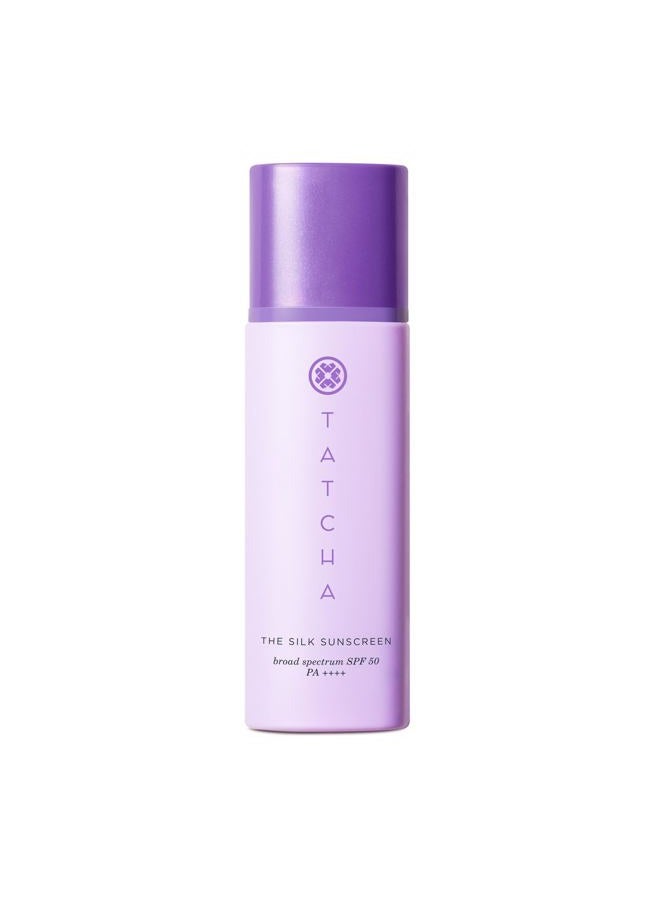 TATCHA The Silk Sunscreen | Broad Spectrum SPF 50 PA++++, Weightless, Hydrating Mineral Sunscreen, New & Improved Packaging, 50 ml - Image 1