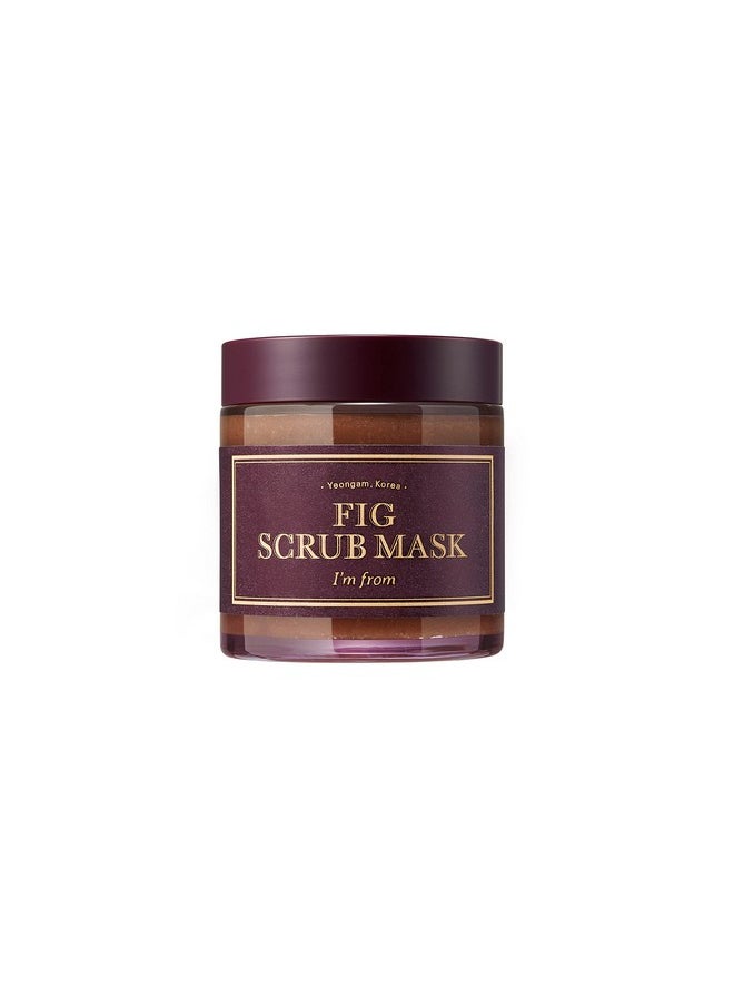 I'M FROM M] Fig Scrub Mask 120G Exfoliating Moisturizing Mask Korean Exfoliator Organic Skin Care  - Image 2