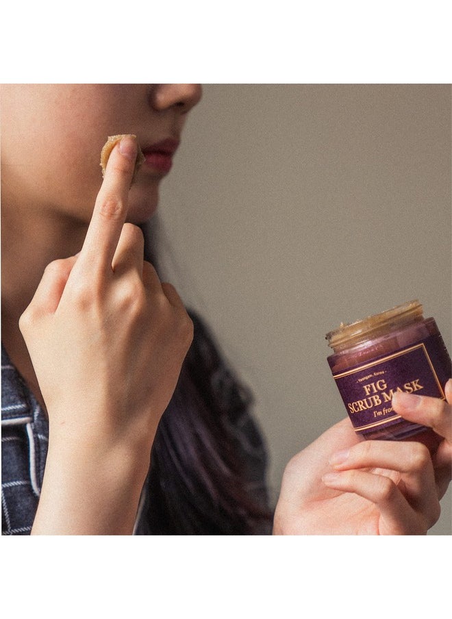 I'M FROM M] Fig Scrub Mask 120G Exfoliating Moisturizing Mask Korean Exfoliator Organic Skin Care  - Image 5