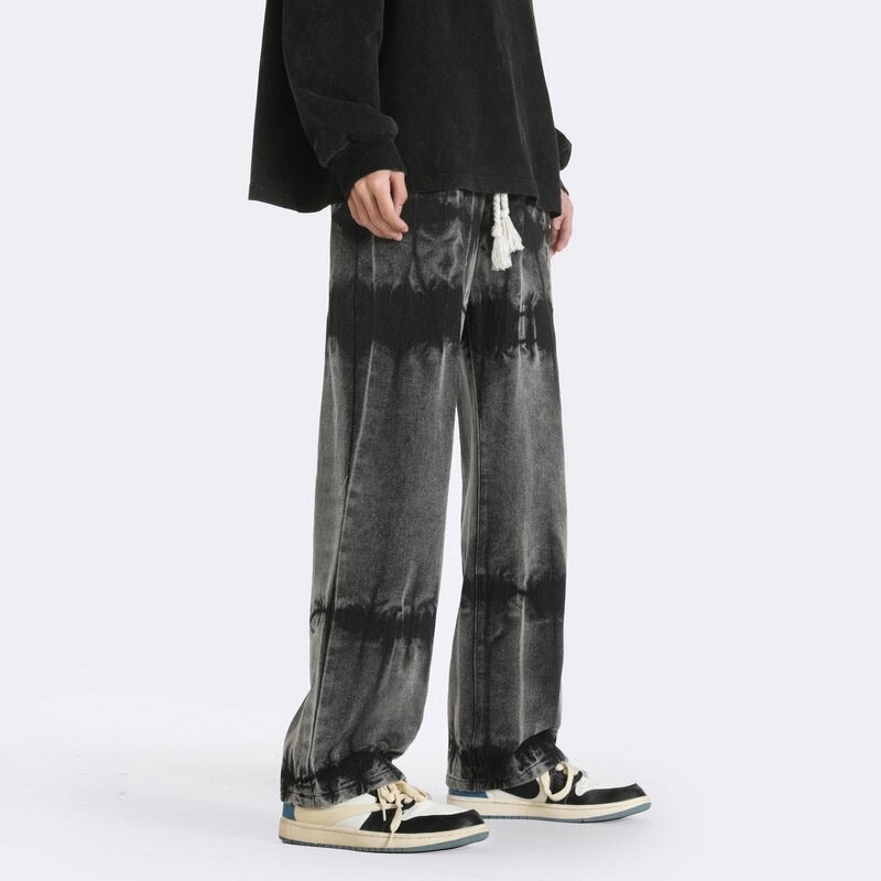 Unisex Classic Denim Jeans Loose Fit Daily Outdoor Wear - Image 5
