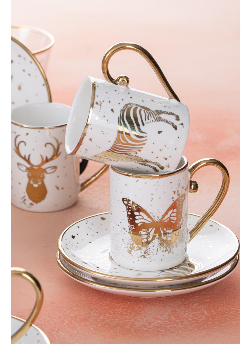 Acar - Alora Coffee Cup Set for 6 People - 90 ml - Image 1