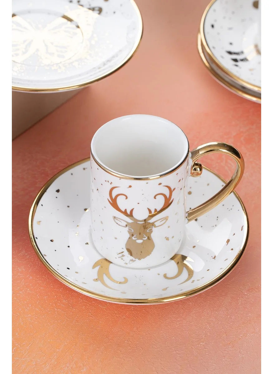 Acar Alora Coffee Cup Set for 6 People - 90 ml