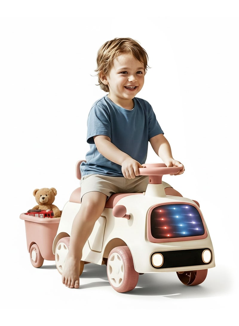 بيبي ChatGPT said:  سيارة الأطفال بايبي لوموس (Baybee Lumos) للركوب والدفع، سيارة دفع للرضع مع أضواء RGB، موسيقى، مساحة تخزين واسعة ومسند ظهر عالي | سيارة ركوب ودفع للأطفال للقيادة من 1 إلى 3 سنوات، أولاد وبنات (رمادي) - Image 1