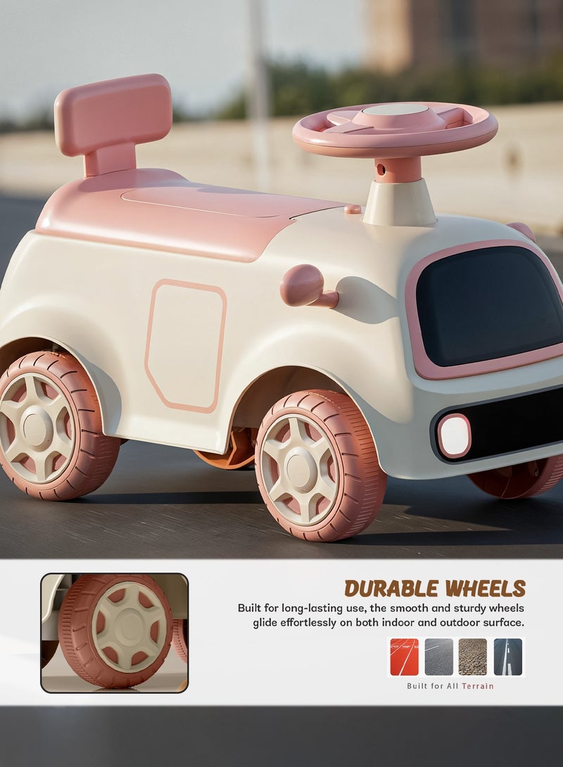 بيبي ChatGPT said:  سيارة الأطفال بايبي لوموس (Baybee Lumos) للركوب والدفع، سيارة دفع للرضع مع أضواء RGB، موسيقى، مساحة تخزين واسعة ومسند ظهر عالي | سيارة ركوب ودفع للأطفال للقيادة من 1 إلى 3 سنوات، أولاد وبنات (رمادي) - Image 5