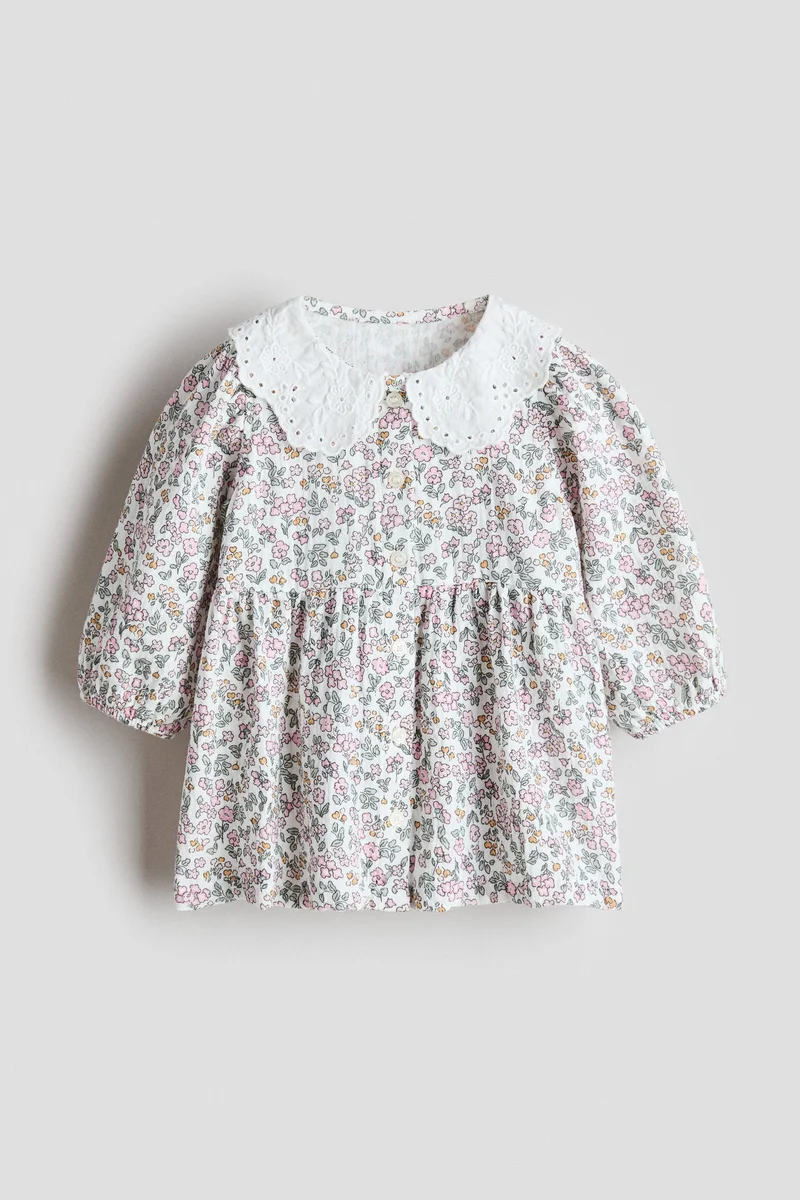 اتش اند ام فستان بتصميم قميص