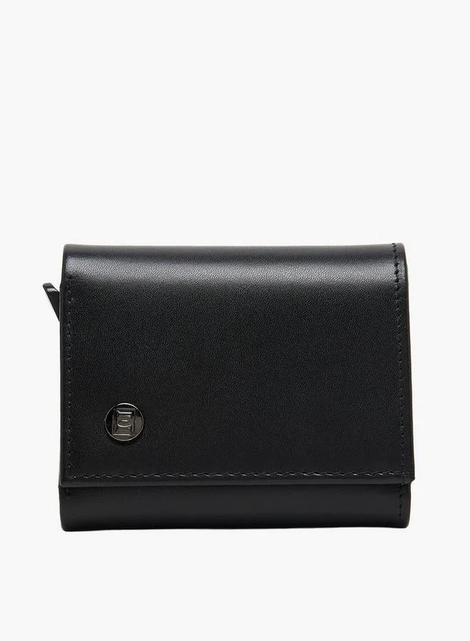 دوتشيني Men Automatic Leather Card Holder