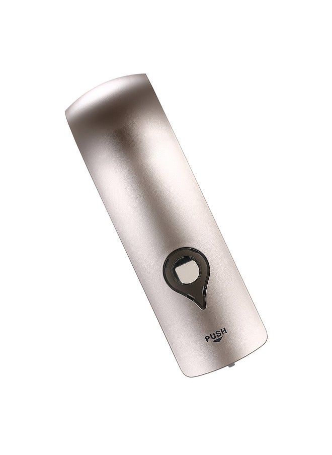 CHUANGDIAN 300ml Wall Mounted Single-Head Manual Soap Dispenser Shower Gel Liquid Shampoo Dispenser Holder--Champagne Gold  - Image 1