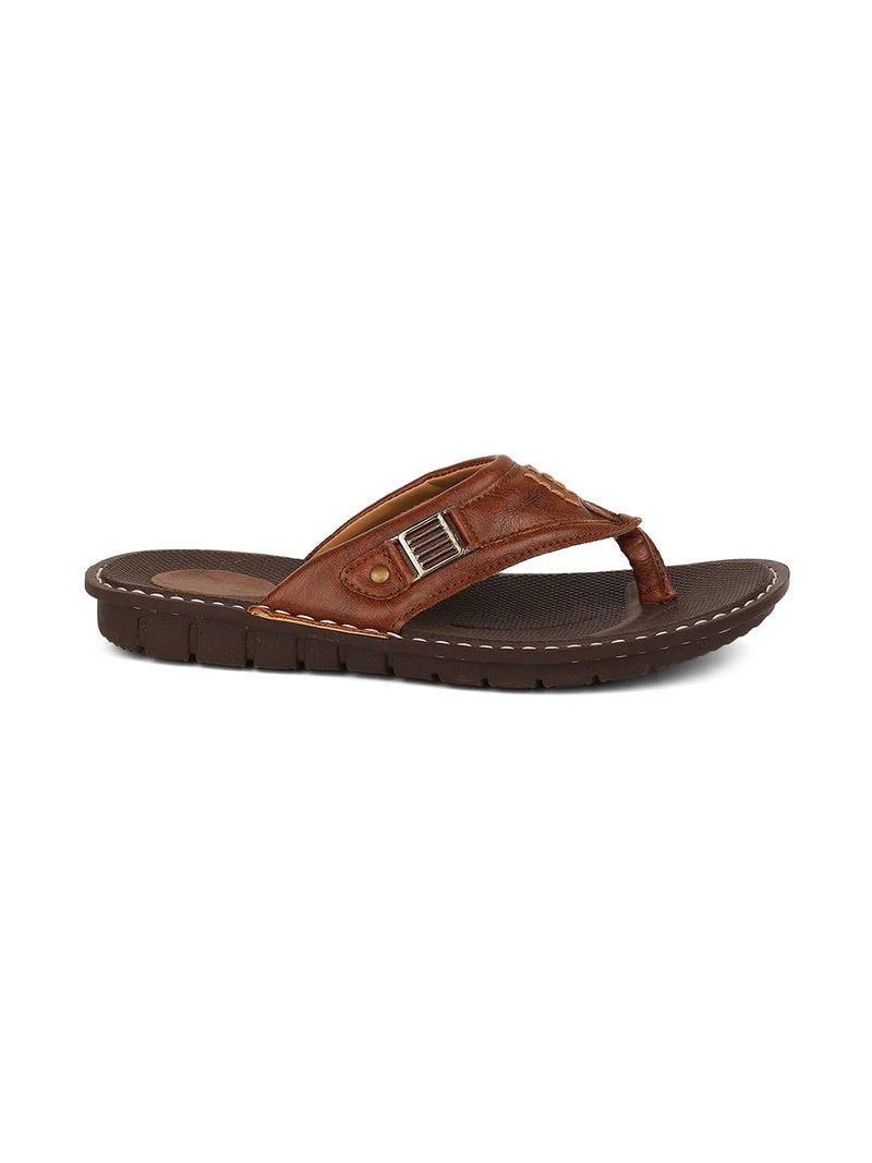 Bata Krypton Action Men's Brown Sandals - 10 UK (8714259) - Image 2