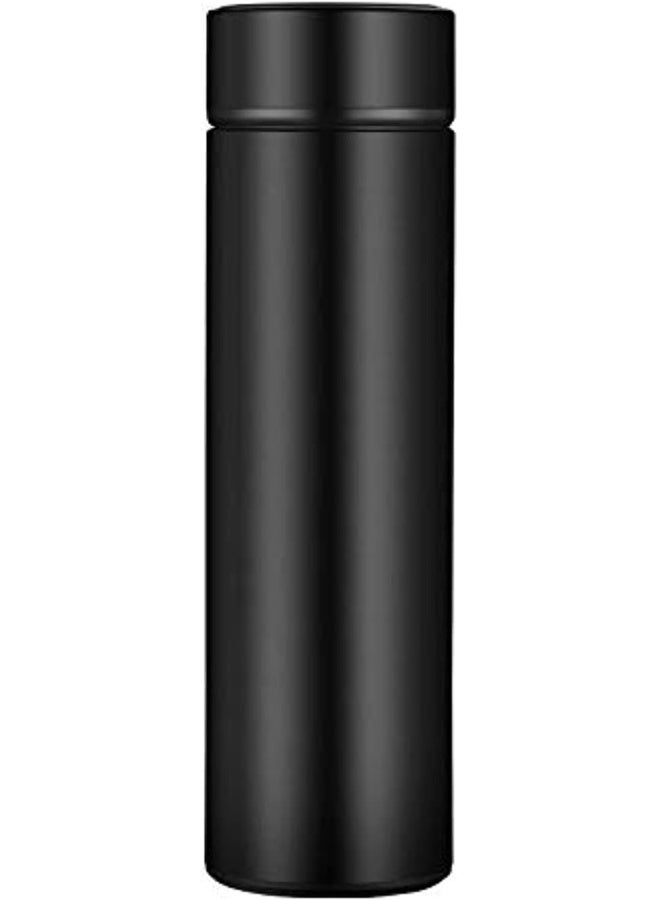 BTS-UAE Smart Water Bottle, Vacuum Insulated Stainless Steel Thermal Bottle, Intelligent Measurement Water Temperature, for Home Office Sport Camping (black)  - Image 1