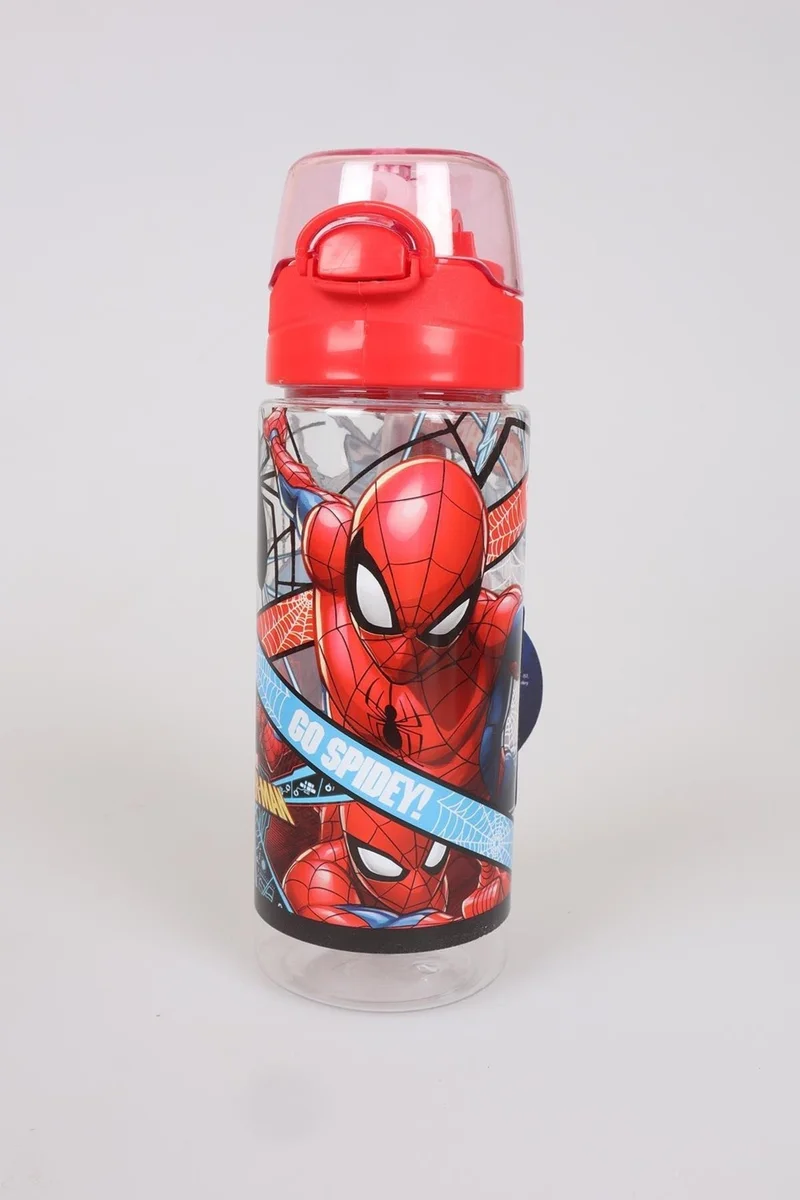 SPIDERMAN LICENSED 500 ML TRITAN DRINKER AND NOTEBOOK SET