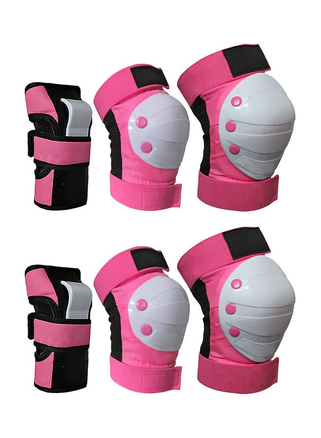 6Pcs/Set Adult Kid Roller Skating Knee Wrist Hand Brace Pads Protective Guard 0.48kg - Image 5