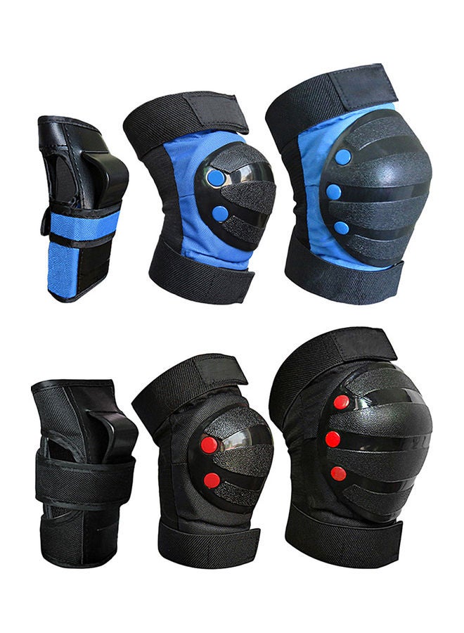 6Pcs/Set Adult Kid Roller Skating Knee Wrist Hand Brace Pads Protective Guard 0.48kg - Image 3