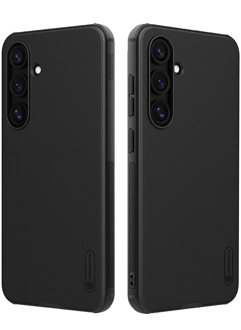 Nillkin For Samsung Galaxy S24 FE Case, TPU+PC Shockproof Bumper, Matte Anti-Fingerprint Back Cover, Side Anti-Slip Handle Protection Casing, Anti-fingerprint Slim Fit Mobile Phone Case  - Image 1