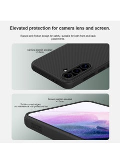Nillkin For Samsung Galaxy S24 FE Case, TPU+PC Shockproof Bumper, Matte Anti-Fingerprint Back Cover, Side Anti-Slip Handle Protection Casing, Anti-fingerprint Slim Fit Mobile Phone Case  - Image 2