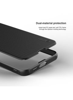 Nillkin For Samsung Galaxy S24 FE Case, TPU+PC Shockproof Bumper, Matte Anti-Fingerprint Back Cover, Side Anti-Slip Handle Protection Casing, Anti-fingerprint Slim Fit Mobile Phone Case  - Image 5