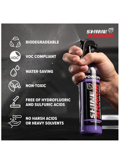 SHINE ARMOR Shine Armor Fortify Quick Coat – Ceramic Coating - Car Wax Spray - Waterless Car Wash & Wax - Hydrophobic Top Coat Polish & Polymer Paint Sealant Protection  - Image 2