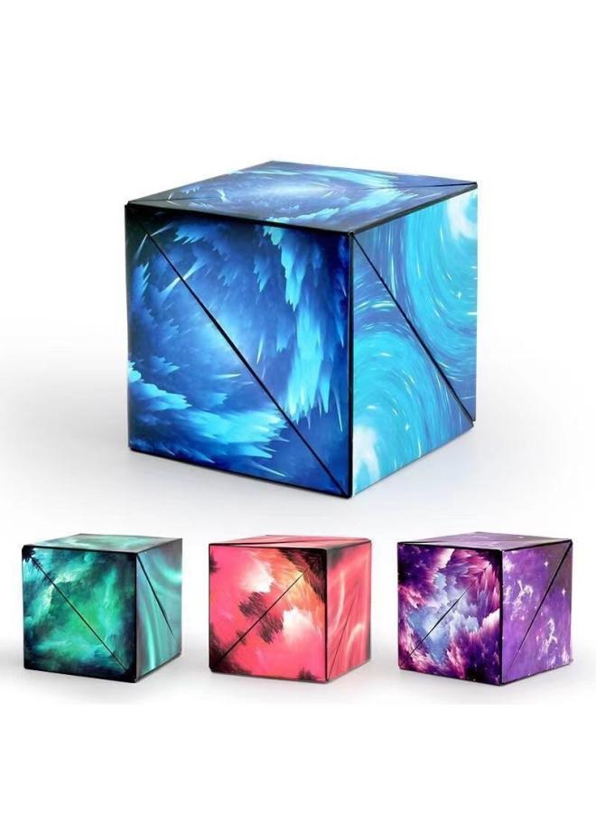 Infinite Geometric Cube Tiktok Net Red Same Style Children's Sky Educational Toys Variety Magnetic Cube