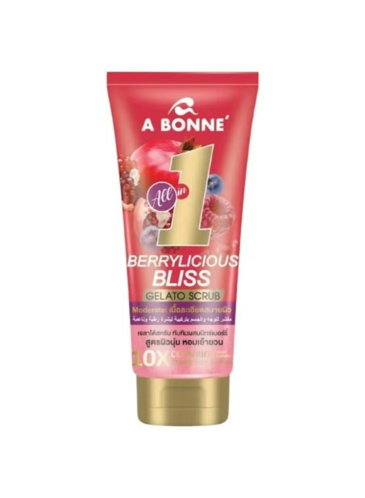 Berrylicious Bliss Velvet Sugar Luxury Body Scrub, 300g