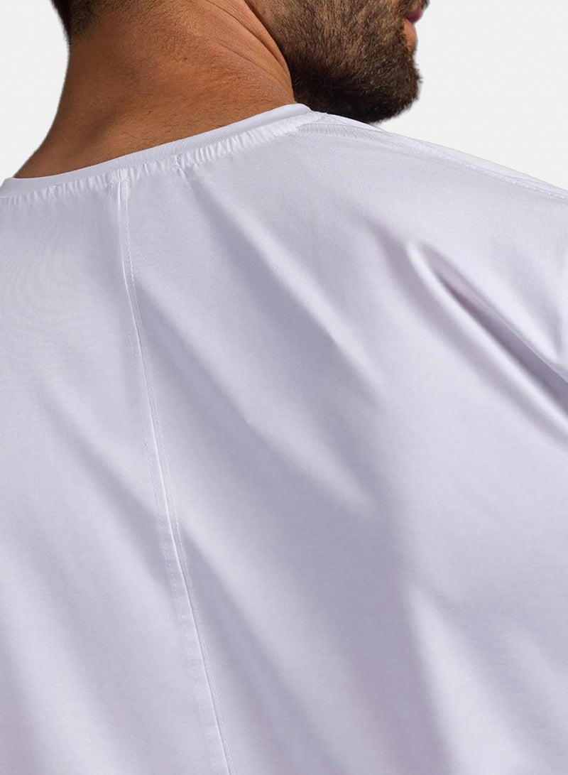 Stache Curved Back V-Neck T- Shirt - Image 3
