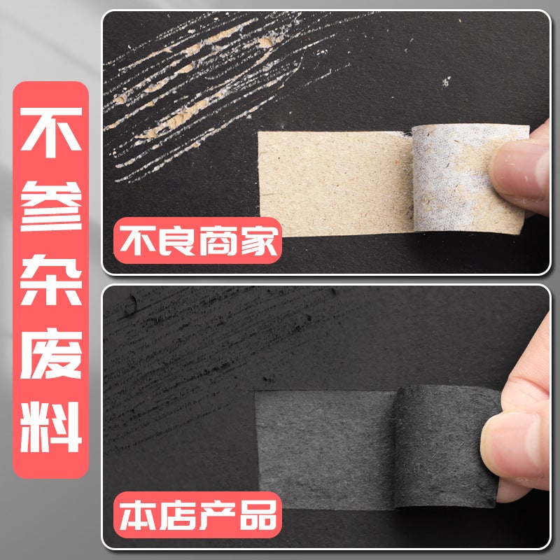100 Black And White Hard Cardboard A4 Cardboard Large Paper Special Black And White Handmade Diy Production Material Painting Art - Image 3