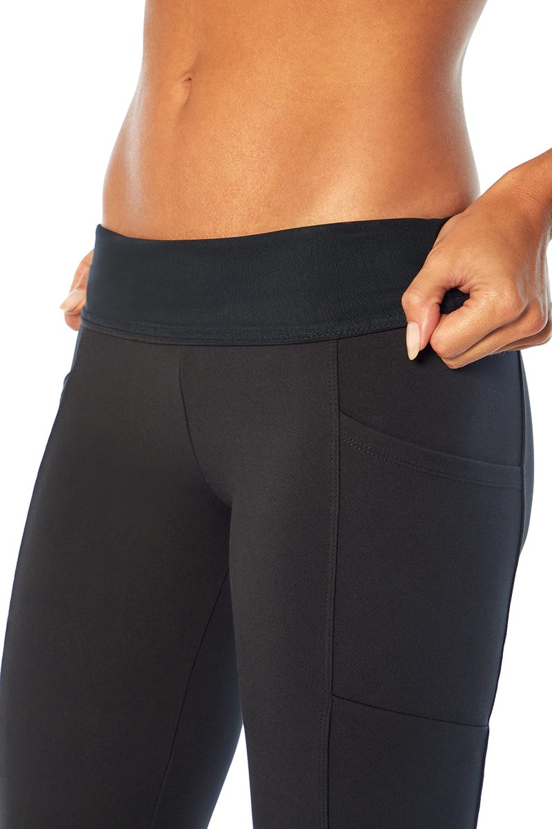 Marika Women's Eclipse Tummy Control Bootleg Pant, Black, Small - Image 2