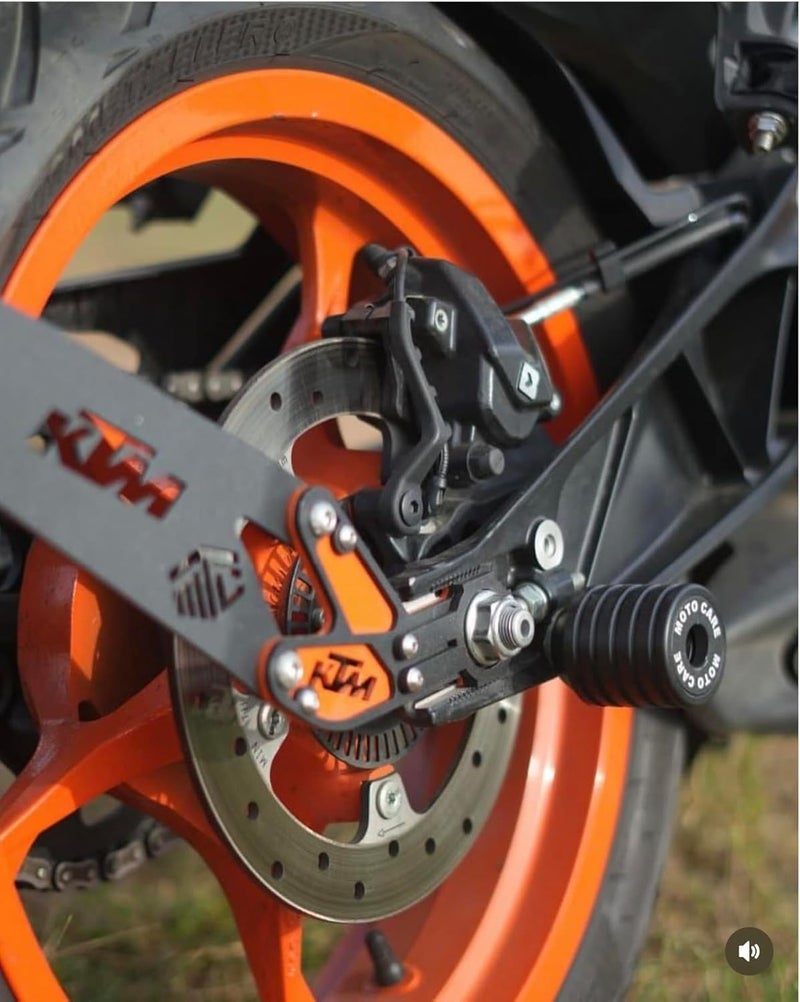 0TO6 Rear Mudguard | Tyre Hugger | Mudguard | Splash Guard with 3MM Thickness Metal Clamp Only Suitable for KTM 200/250/390 KTM Adventure 250/390 - Image 4