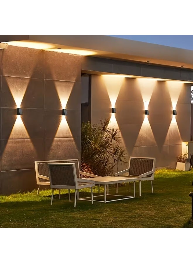 Evva Solar Wall Lights Lights Wireless IP 65 Waterproof Outdoor , Lights for Garden Fence Patio Garage - Image 1