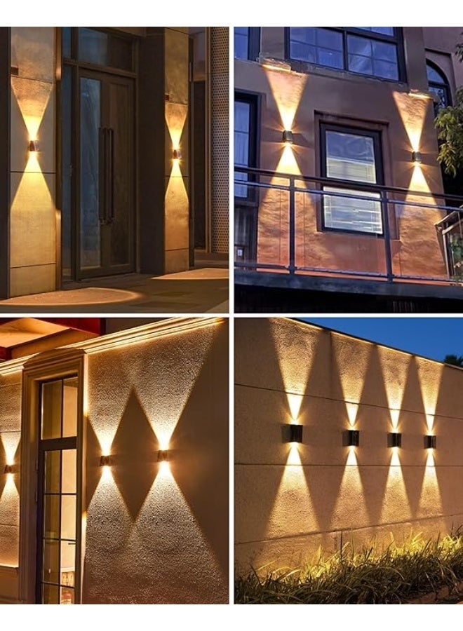 Evva Solar Wall Lights Lights Wireless IP 65 Waterproof Outdoor , Lights for Garden Fence Patio Garage - Image 3