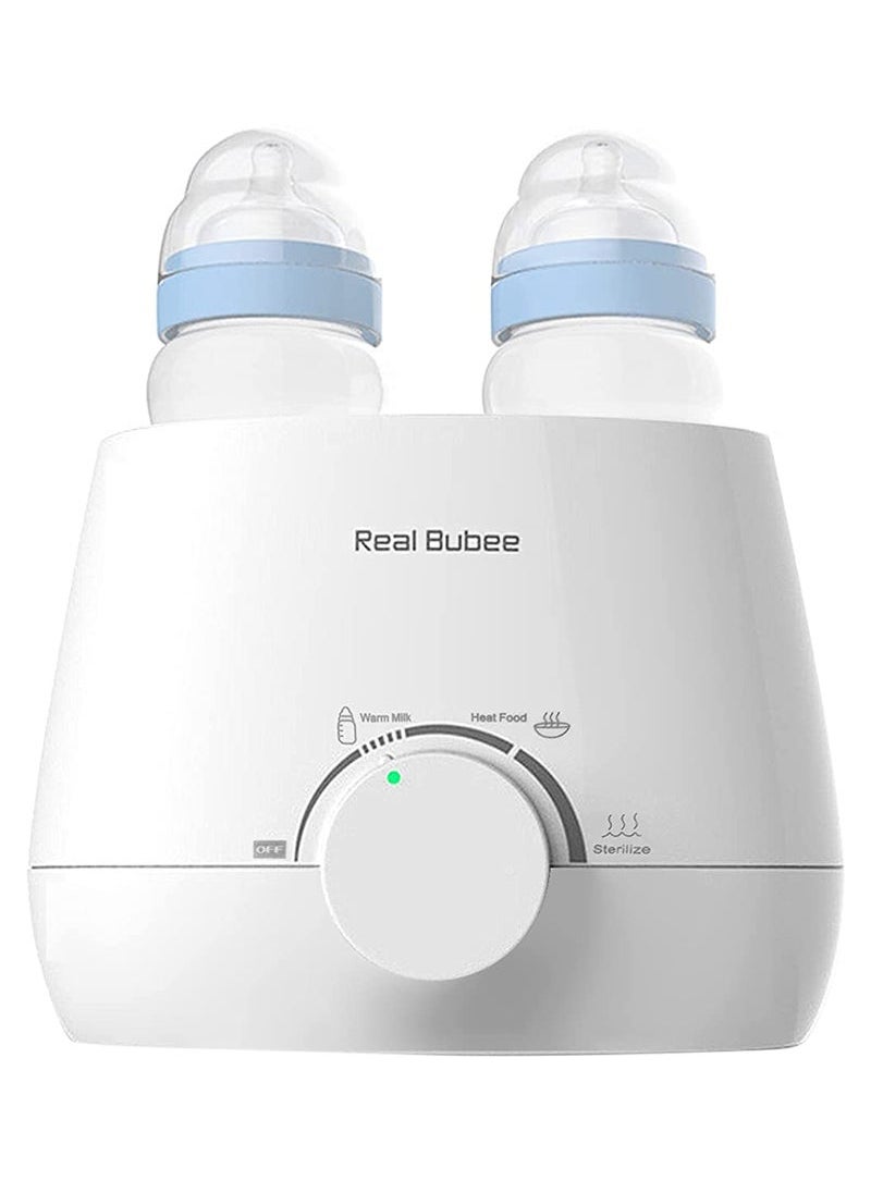 RealBubee - Multifunctional Baby Feeding Double Bottle Warmer And Steam Sterilizer - Image 1