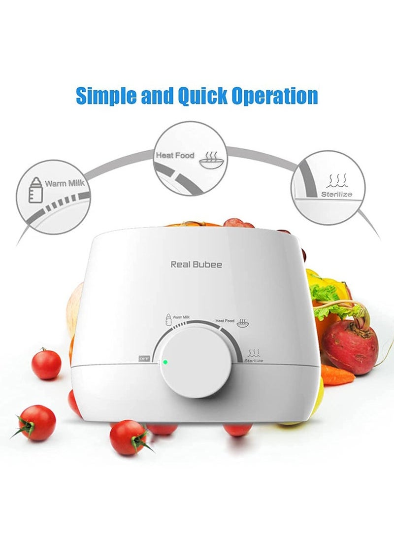 RealBubee - Multifunctional Baby Feeding Double Bottle Warmer And Steam Sterilizer - Image 1
